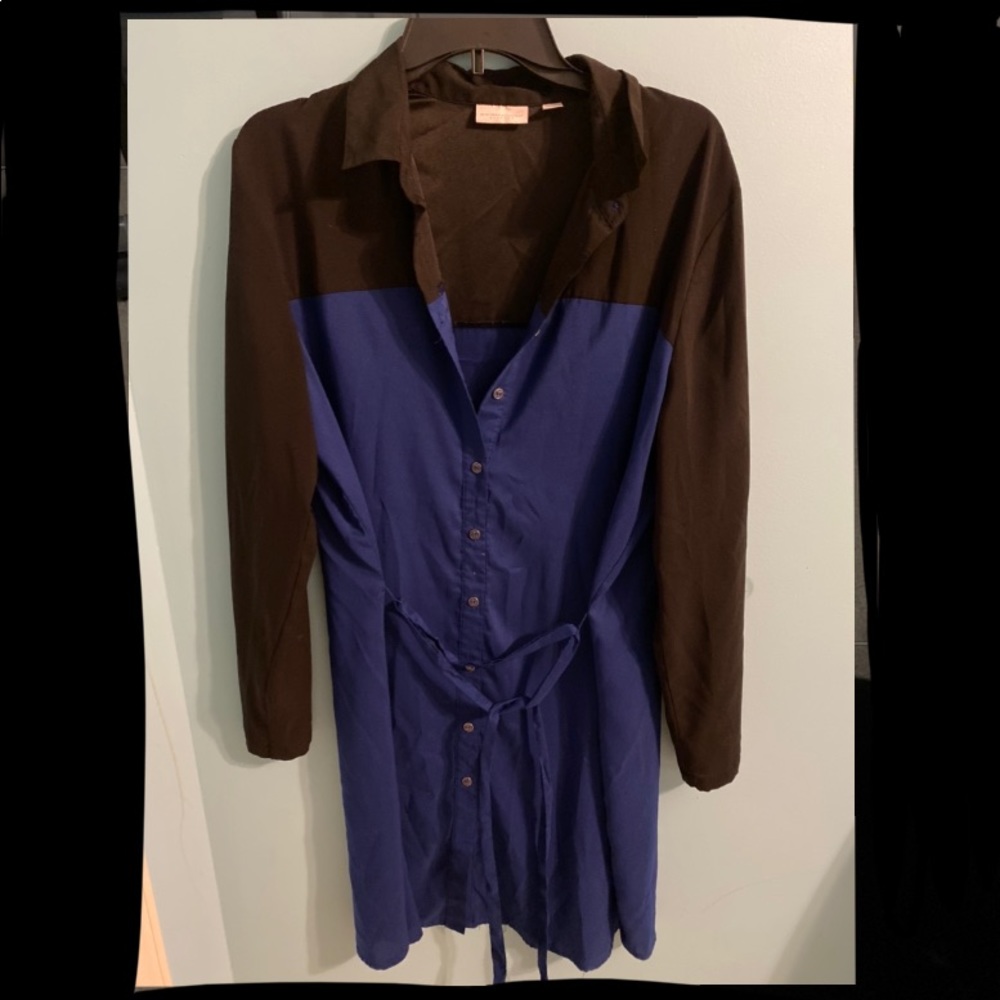 dress with a belt